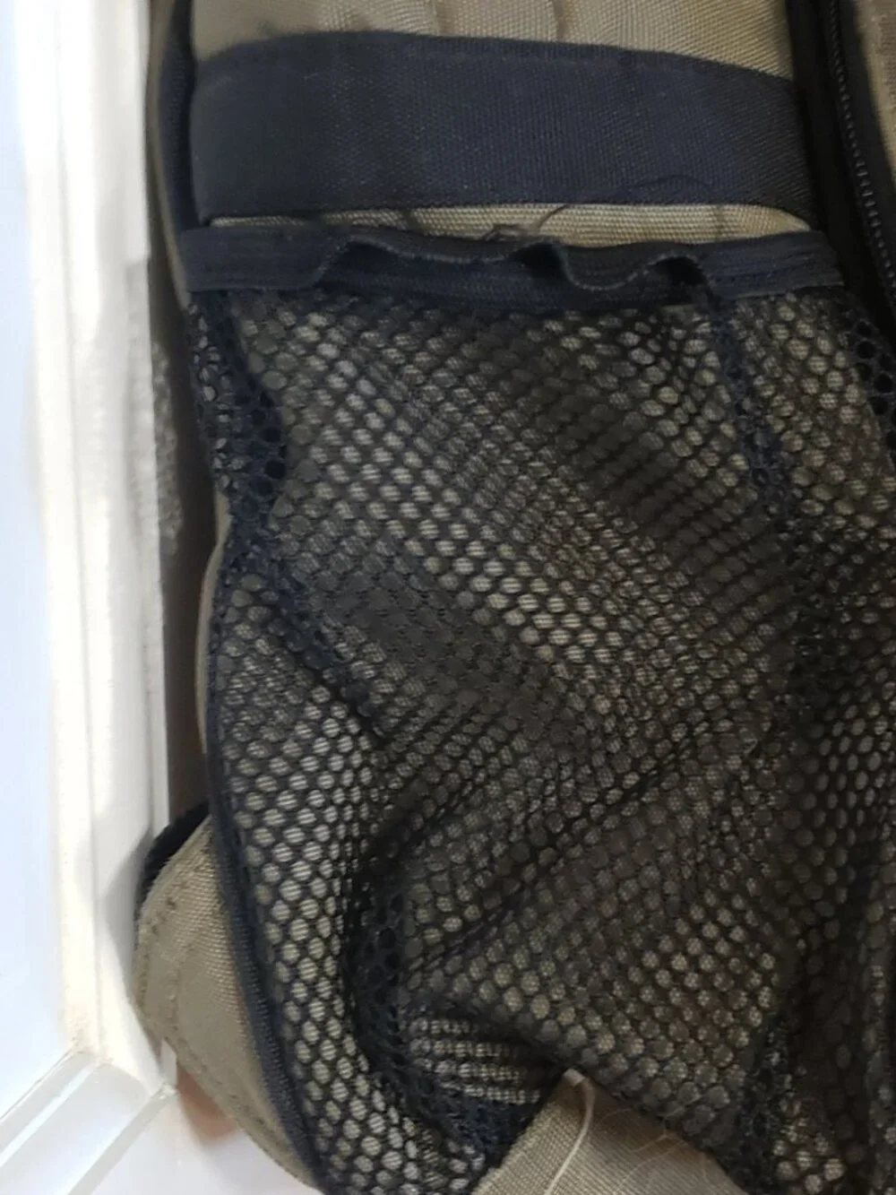 Catini Diaper Bag Backpack Tan Black Multi Pocket Travel